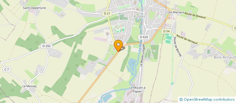 localisation de l'entreprise MONSIEUR MAXIME HOUBERT  PRE-EN-PAIL-SAINT-SAMSON