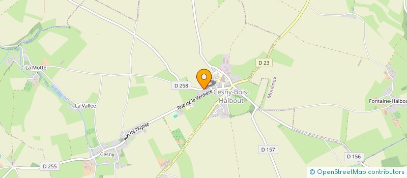 localisation de l'entreprise MONSIEUR MAXIME HOUEL à CESNY-LES-SOURCES