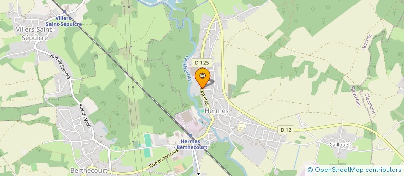 localisation de l'entreprise MONSIEUR MAXIME HUE  HERMES