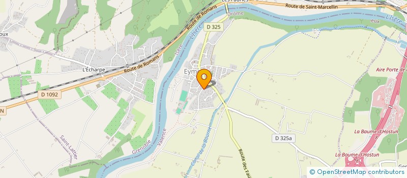 localisation de l'entreprise MONSIEUR MAXIME HUGONNET  EYMEUX