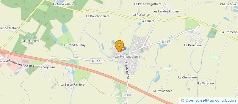 localisation de l'entreprise MONSIEUR MAXIME HUMEAU à SEVREMOINE
