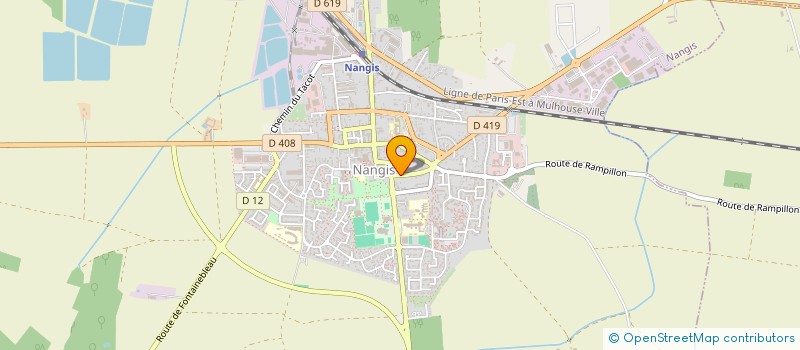 localisation de l'entreprise MONSIEUR MAXIME HUREAU  NANGIS