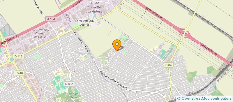 localisation de l'entreprise MONSIEUR MAXIME HUTER  MITRY MORY