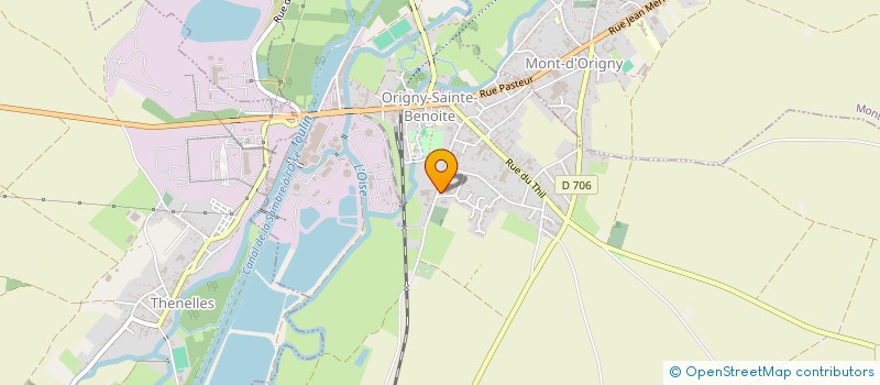 localisation de l'entreprise MONSIEUR MAXIME ISRAEL  ORIGNY-SAINTE-BENOITE