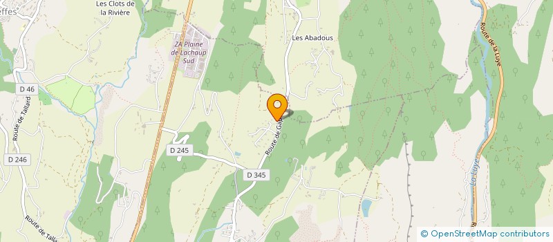 localisation de l'entreprise MONSIEUR MAXIME IUSPA  CHATEAUVIEUX