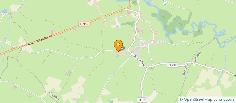 localisation de l'entreprise MONSIEUR MAXIME JACQUIN  MAROILLES