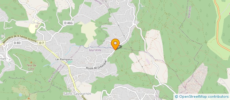 localisation de l'entreprise MONSIEUR MAXIME JACQUOT  SAINT-SAVOURNIN