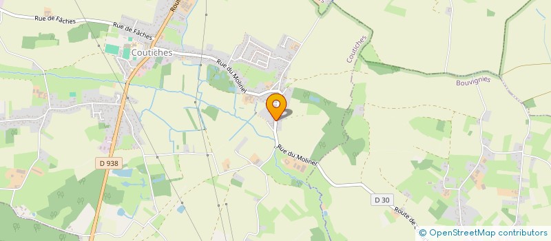 localisation de l'entreprise MONSIEUR MAXIME JACUZZI  COUTICHES