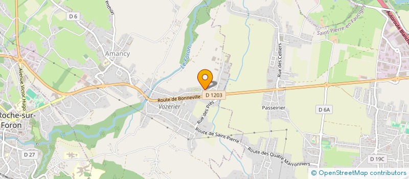 localisation de l'entreprise MONSIEUR MAXIME JAILLET  AMANCY