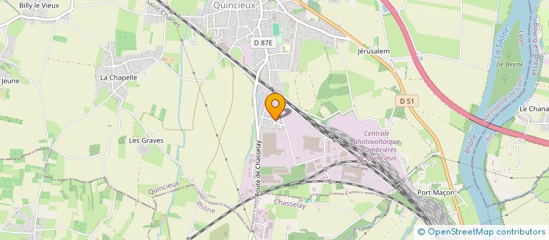localisation de l'entreprise MONSIEUR MAXIME JALENQUES  QUINCIEUX