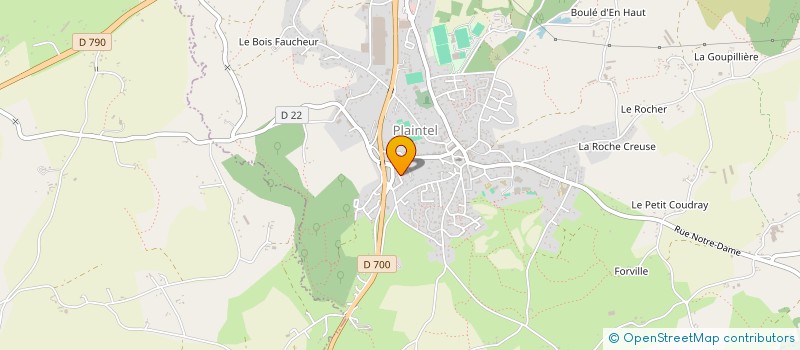 localisation de l'entreprise MONSIEUR MAXIME JAN à PLAINTEL