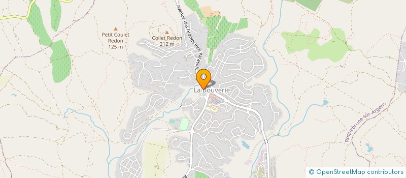 localisation de l'entreprise MONSIEUR MAXIME JARDONNET à ROQUEBRUNE-SUR-ARGENS