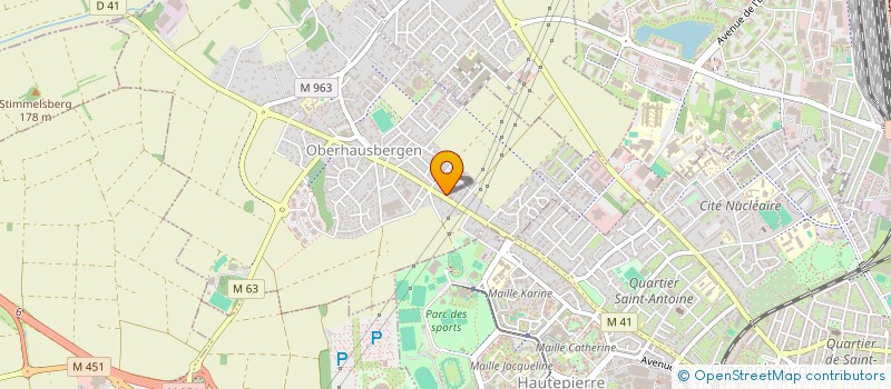 localisation de l'entreprise MONSIEUR MAXIME JEANBLANC à OBERHAUSBERGEN