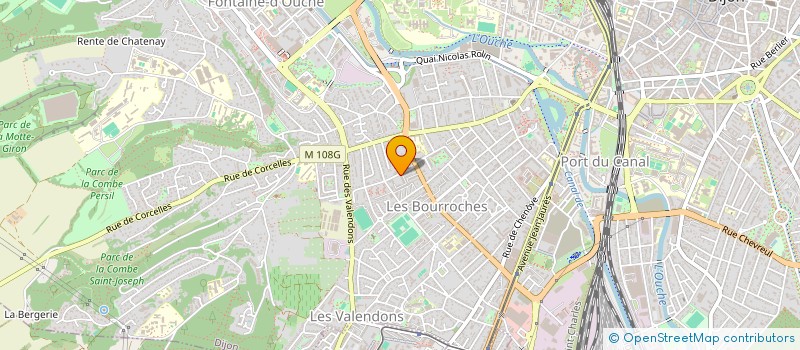 localisation de l'entreprise MONSIEUR MAXIME JEANSON  DIJON