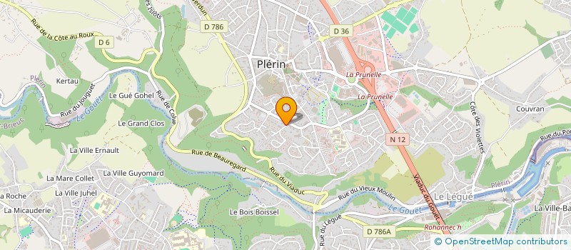 localisation de l'entreprise MONSIEUR MAXIME JESTIN à PLERIN