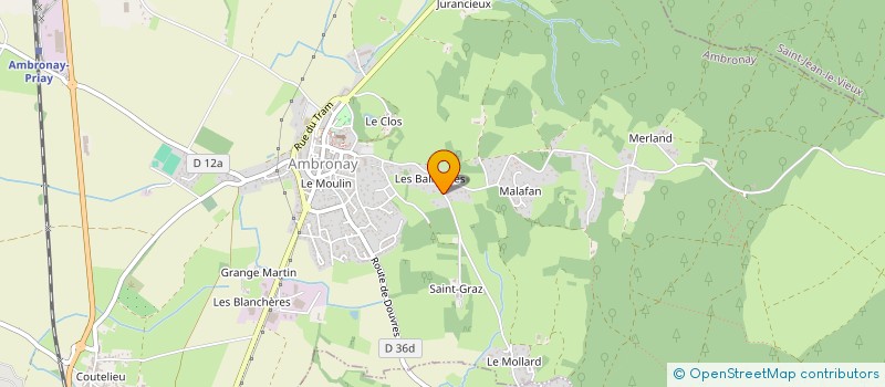 localisation de l'entreprise MONSIEUR MAXIME JOLIVET à AMBRONAY