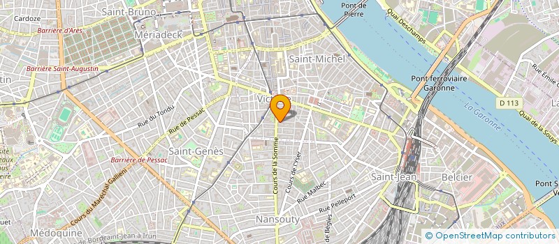 localisation de l'entreprise MONSIEUR MAXIME JOLLY  BORDEAUX