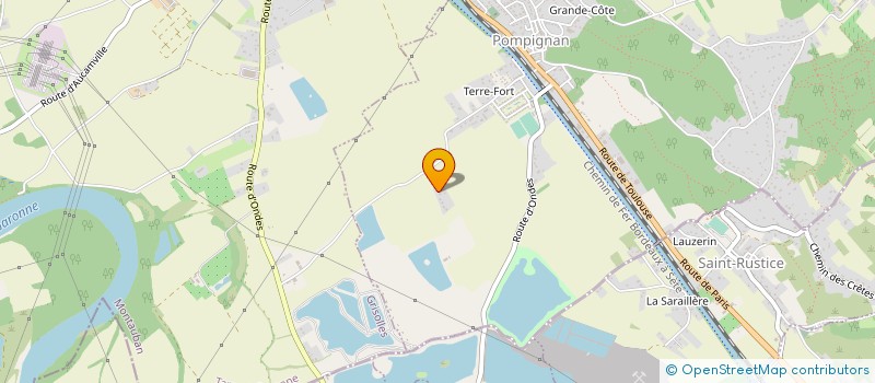 localisation de l'entreprise MONSIEUR MAXIME JOLLY  POMPIGNAN