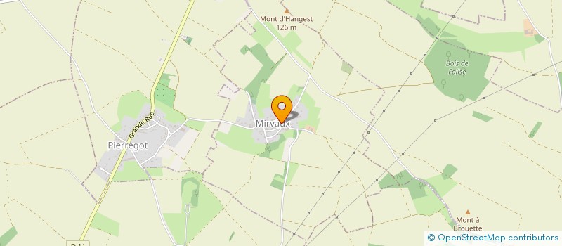 localisation de l'entreprise MONSIEUR MAXIME JONCKHEERE  MIRVAUX