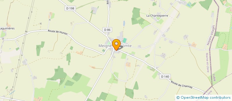 localisation de l'entreprise MONSIEUR MAXIME JOREAU à NOYANT-VILLAGES