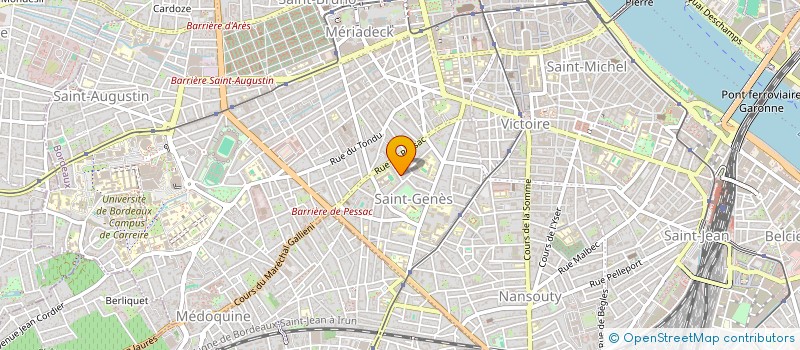 localisation de l'entreprise MONSIEUR MAXIME JOUAN  BORDEAUX