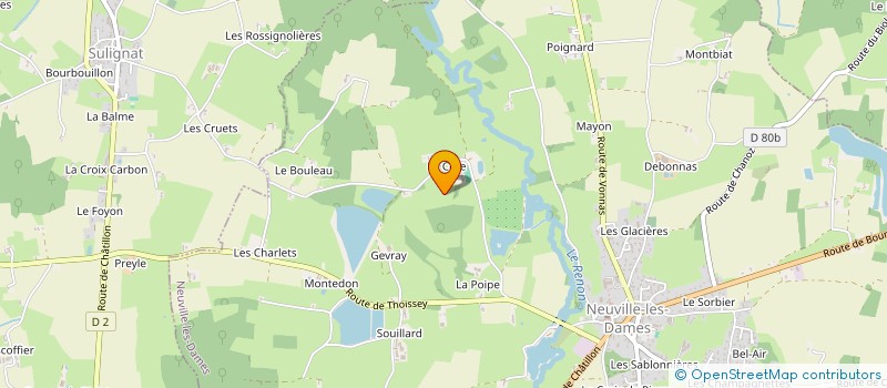 localisation de l'entreprise MONSIEUR MAXIME JOUBERT à NEUVILLE-LES-DAMES