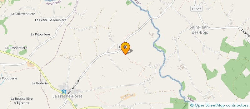 localisation de l'entreprise MONSIEUR MAXIME JOUENNE à LE FRESNE-PORET