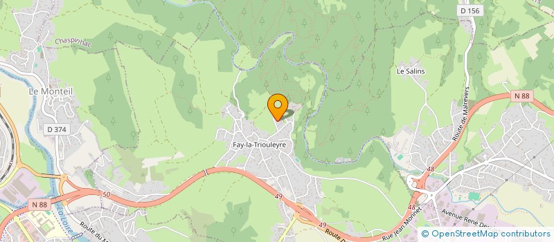 localisation de l'entreprise MONSIEUR MAXIME JOURNET  COUBON