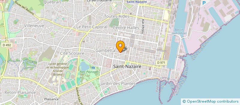 localisation de l'entreprise MONSIEUR MAXIME JUHEL  SAINT-NAZAIRE