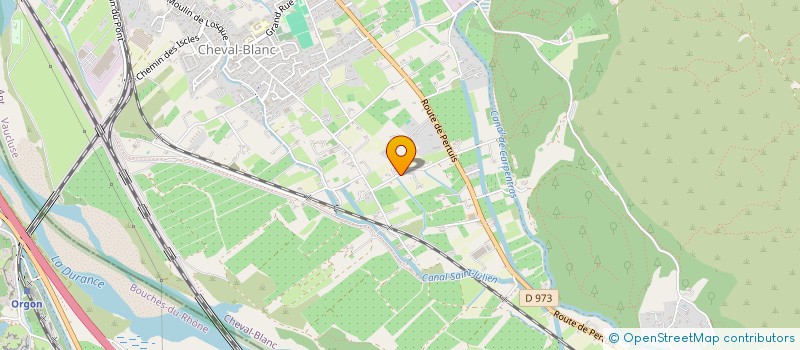 localisation de l'entreprise MONSIEUR MAXIME JULIAN  CHEVAL-BLANC