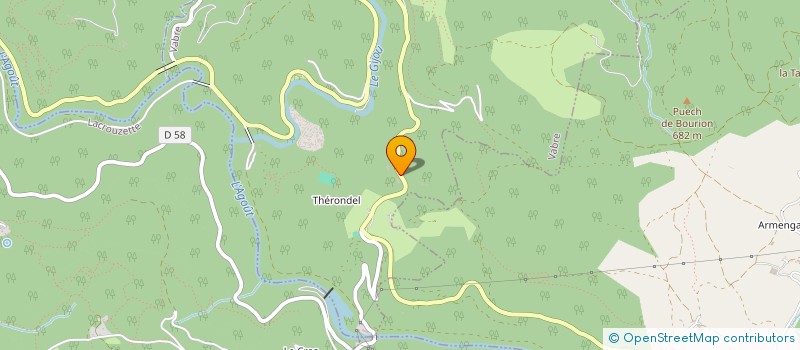 localisation de l'entreprise MONSIEUR MAXIME JULIEN  VABRE