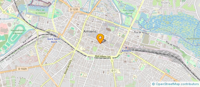 localisation de l'entreprise MONSIEUR MAXIME KERBANE à AMIENS