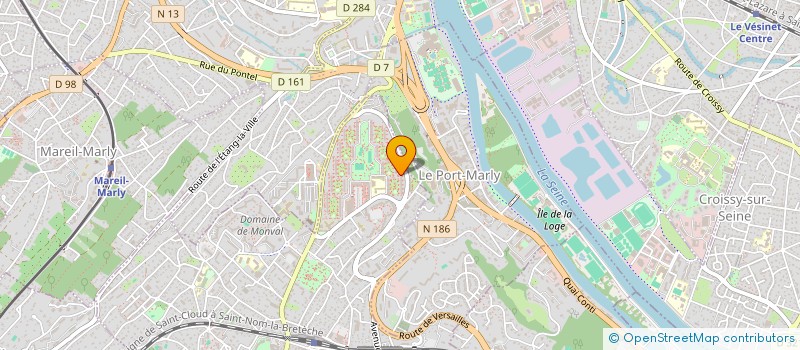 localisation de l'entreprise MONSIEUR MAXIME KERZAN  MARLY-LE-ROI