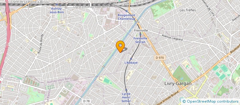 localisation de l'entreprise MONSIEUR MAXIME KIEFFER à AULNAY-SOUS-BOIS