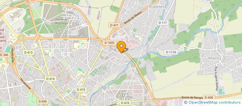 localisation de l'entreprise MONSIEUR MAXIME KIMPIOKA à MELUN