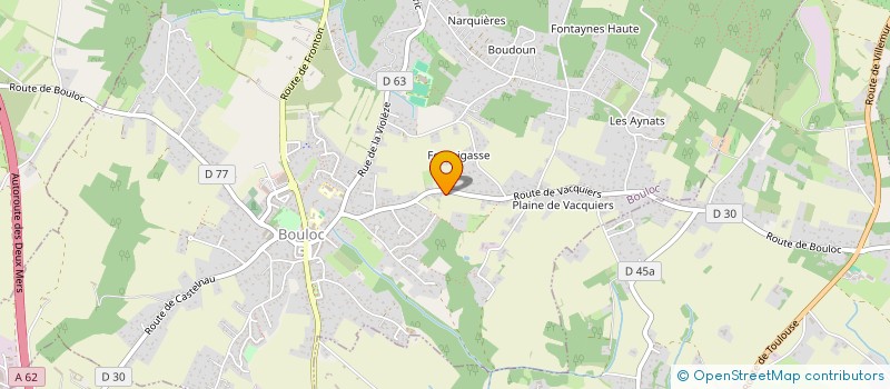 localisation de l'entreprise MONSIEUR MAXIME KINENGA BABAKANI  BOULOC