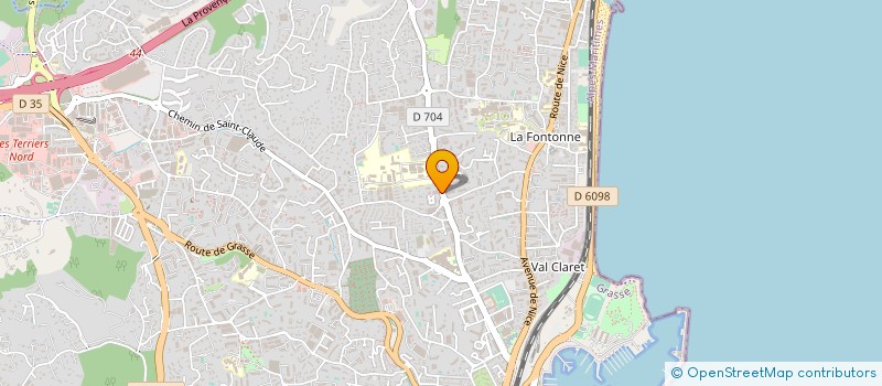 localisation de l'entreprise MONSIEUR MAXIME KOLBE à ANTIBES
