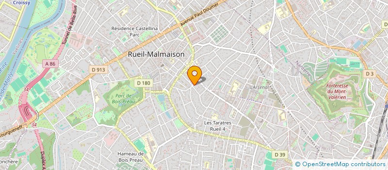 localisation de l'entreprise MONSIEUR MAXIME KONAN à RUEIL-MALMAISON