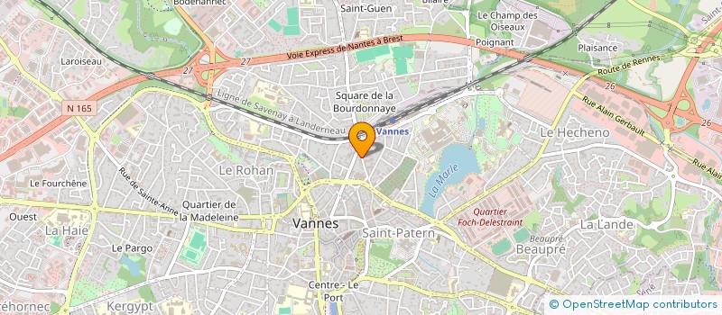 localisation de l'entreprise MONSIEUR MAXIME KONTECZKA  VANNES