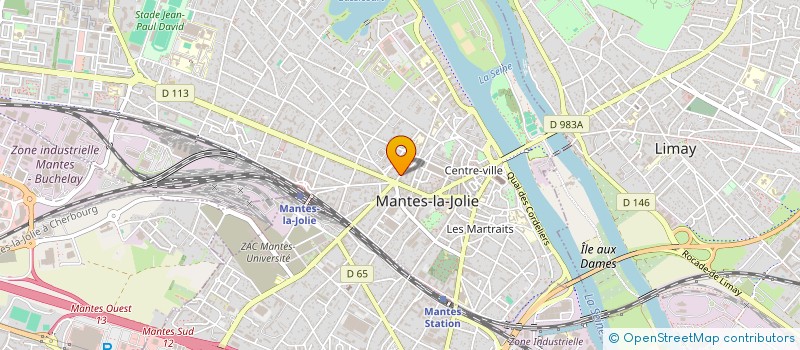 localisation de l'entreprise MONSIEUR MAXIME KOUENI  MANTES-LA-JOLIE