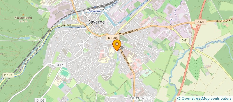 localisation de l'entreprise MONSIEUR MAXIME KRASNOBAEV à SAVERNE