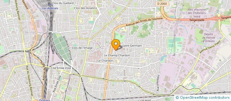 localisation de l'entreprise MONSIEUR MAXIME KRIM à ORLEANS