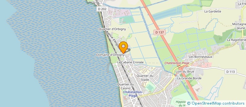 localisation de l'entreprise MONSIEUR MAXIME LA GRECA à CHATELAILLON-PLAGE