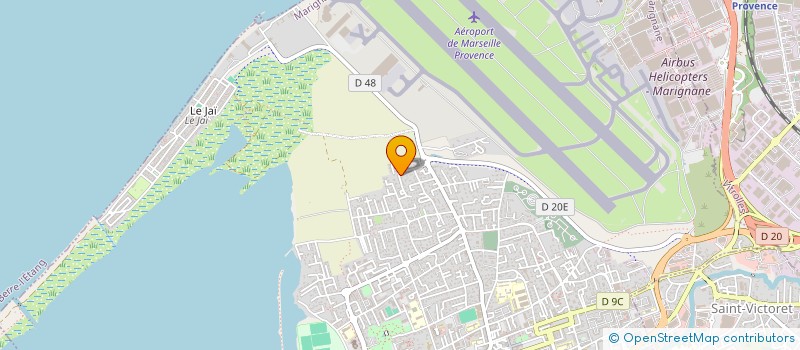 localisation de l'entreprise MONSIEUR MAXIME LA MARCA  MARIGNANE