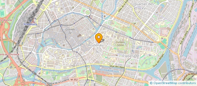 localisation de l'entreprise MONSIEUR MAXIME LABAT à STRASBOURG