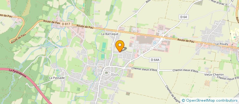 localisation de l'entreprise MONSIEUR MAXIME LACAZE  IBOS