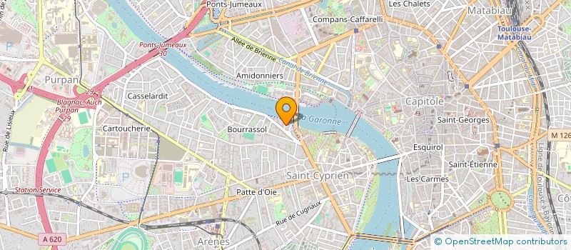 localisation de l'entreprise MONSIEUR MAXIME LAFONT à TOULOUSE