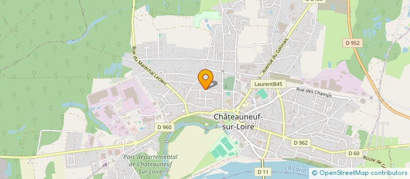 localisation de l'entreprise MONSIEUR MAXIME LAILLER  CHATEAUNEUF-SUR-LOIRE