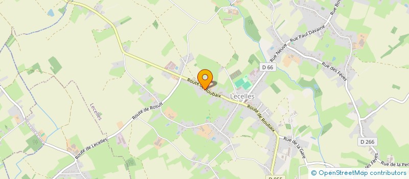 localisation de l'entreprise MONSIEUR MAXIME LALLEMANT  LECELLES