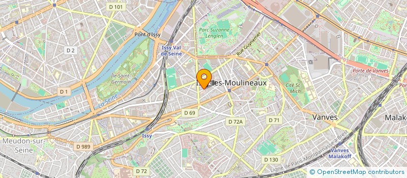 localisation de l'entreprise MONSIEUR MAXIME LALLOUET à ISSY-LES-MOULINEAUX